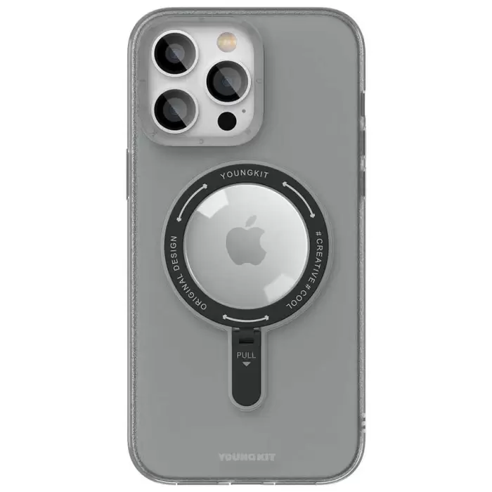 Apple İphone 13 Pro Max Kılıf Magsafe Şarj Özellikli Youngkit Rock Serisi Kapak
