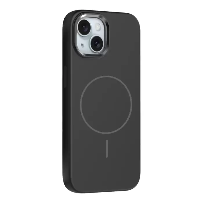 Apple İphone 14 Kılıf M-safe Şarj Özellikli Metal Kamera Çerçeveli Lopard Edi Silikon Kapak
