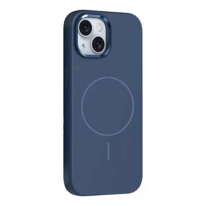 Apple İphone 14 Kılıf M-safe Şarj Özellikli Metal Kamera Çerçeveli Lopard Edi Silikon Kapak