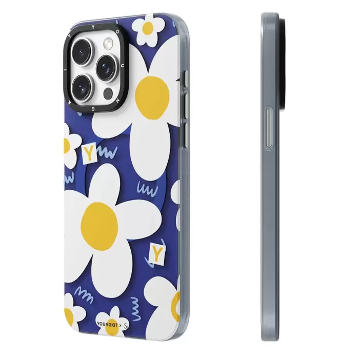 Apple İphone 14 Pro Kılıf Magsafe Şarj  Sunshine Tasarımlı Youngkit Spring Breeze Series Kapak