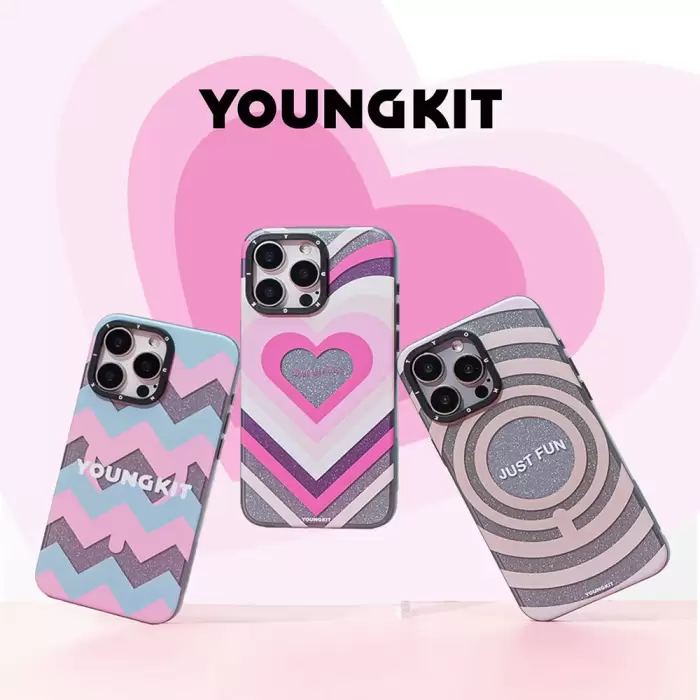 YoungKit iPhone 14 Pro Kılıf - Star Dazzle Serisi