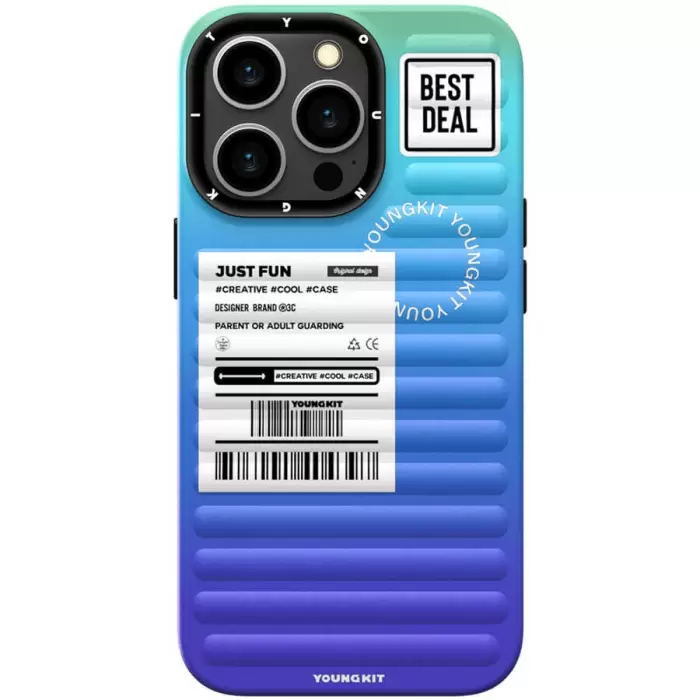 Apple İphone 14 Pro Kılıf Youngkit The Secret Color Series Kapak