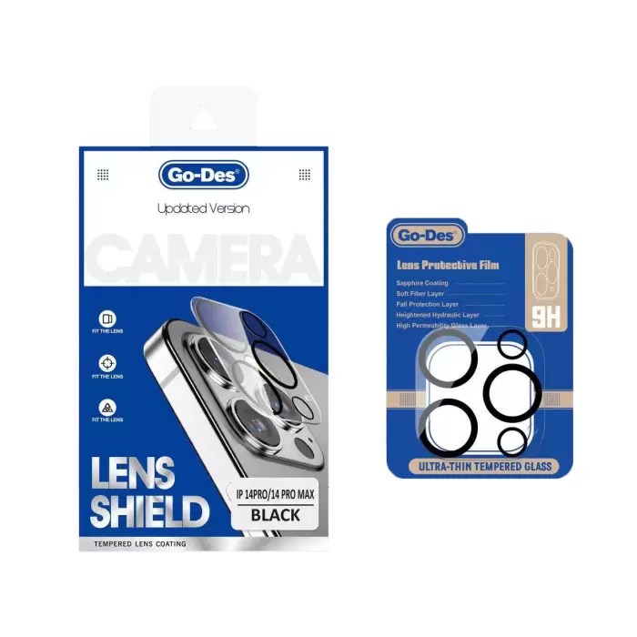Apple İphone 14 Pro Lopard Lens Shield Cl-14 Kamera Lens Koruyucu