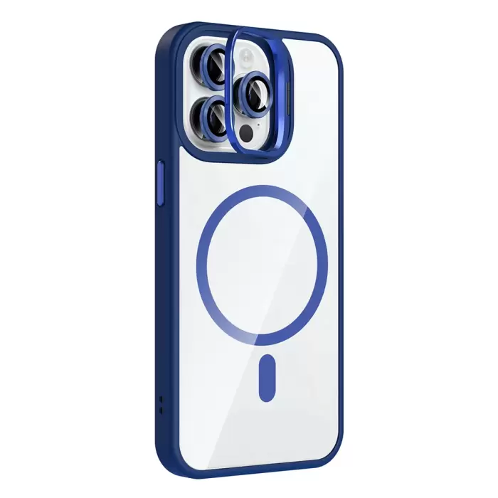 Apple İphone 14 Pro Max Kılıf Standlı Kamera Lens Koruma Hediyeli Magsafe Şarj Lopard Etro Kapak Koruyucu