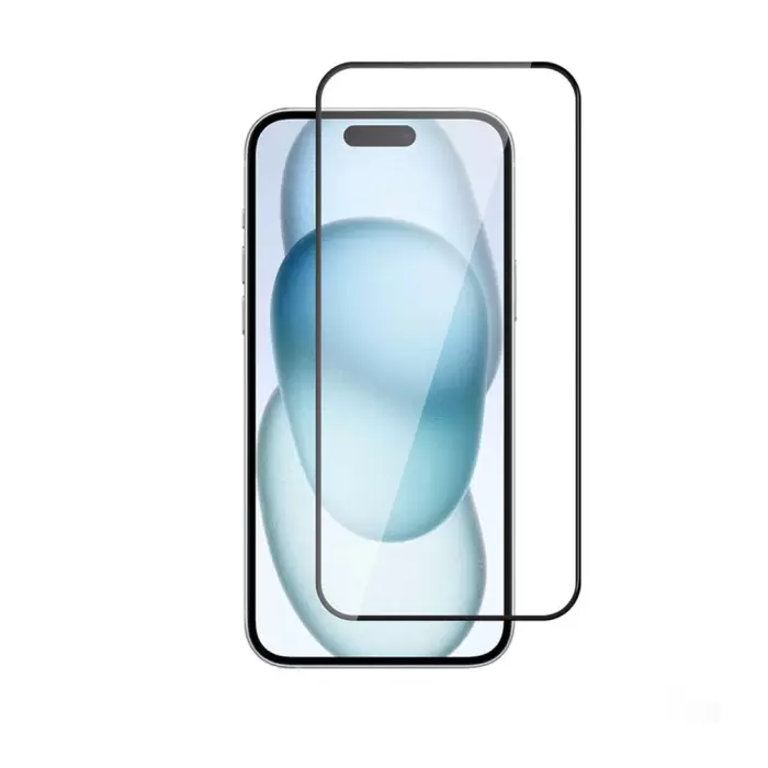 Apple iPhone 14 Pro Max ​​​​​​​​​​​​Lopard 3D Rika Temperli Cam Ekran Koruyucu