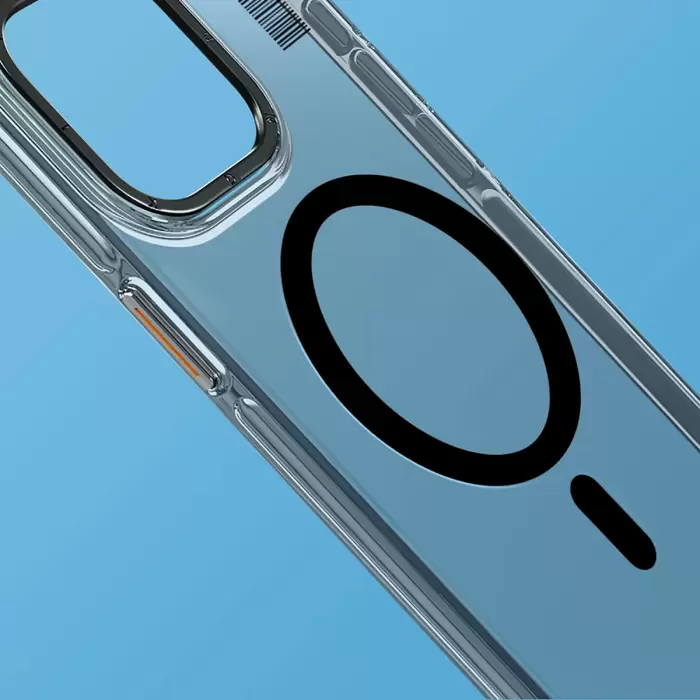 Apple İphone 15 Kılıf Magsafe Şarj Özellikli Şeffaf Youngkit Crystal Shield Serisi Kapak