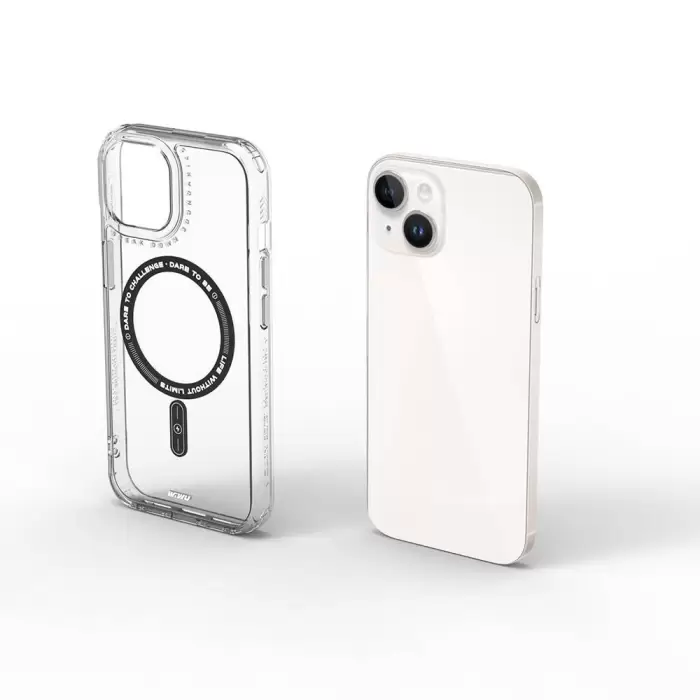 Apple İphone 15 Kılıf Magsafe Şarj Özellikli Wiwu Basic Color J Serisi Kapak