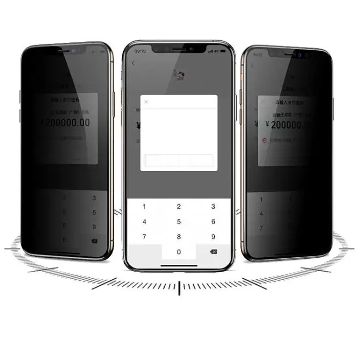 Apple iPhone 15 Lopard 5D Privacy Cam Ekran Koruyucu