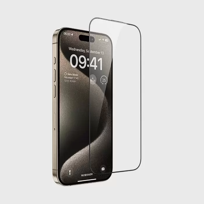 Apple İphone 15 Plus Casebang Clear Hd Ekran Koruyucu + Kolay Uygulama Aparatı