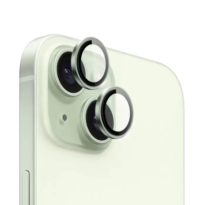 Apple İphone 15 Plus Wiwu Lg-004 Pvd Lens Guard Metal Kamera Lens Koruyucu