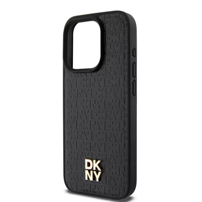 Apple İphone 15 Pro Kılıf Dkny Lisanslı 3d Yazılı Repeat Pattern Kapak