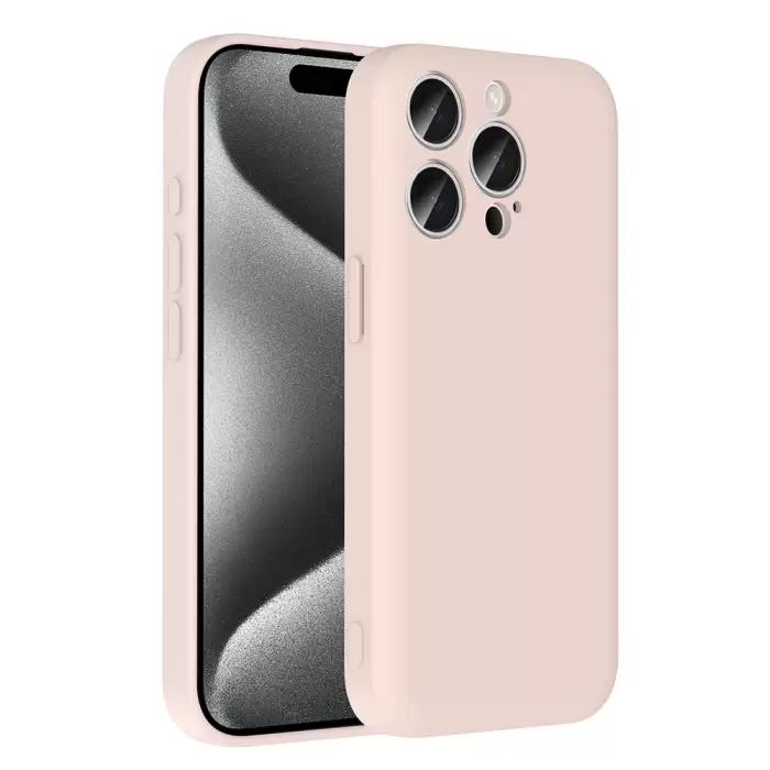 Apple İphone 15 Pro Kılıf Kamera Korumalı Kartlık Hazneli Lopard Vitra Kapak