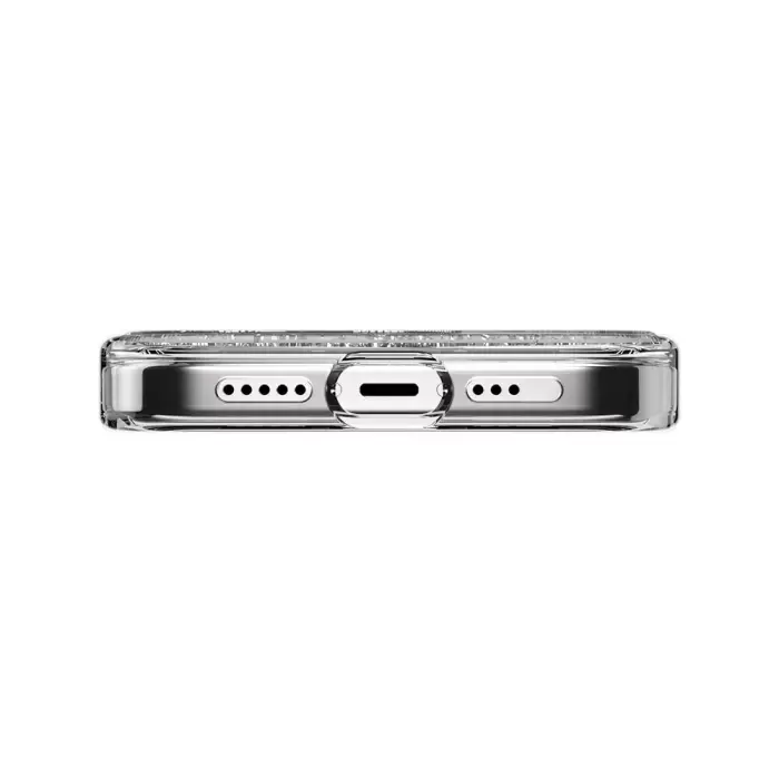 Apple İphone 15 Pro Kılıf Magsafe Şarj Özellikli Parlayan Simli Şeffaf Lisanslı Switcheasy Starfield-m Kapak