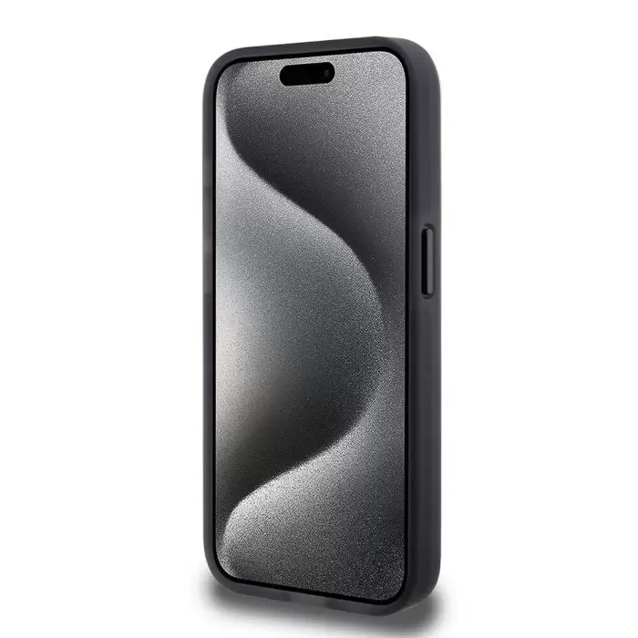 Apple İphone 15 Pro Kılıf Tumı Orjinal Lisanslı Magsafe Şarj Özellikli Buzlanmış Saydam Fırça Kamuflajı Desenli Kapak