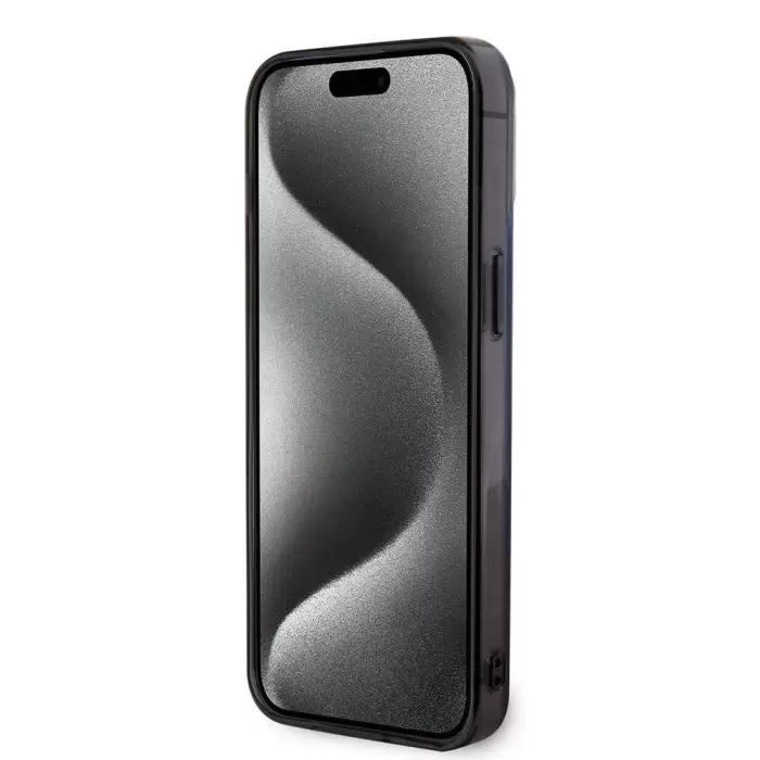 Apple İphone 15 Pro Max Kılıf Bmw Magsafe Şarj Özellikli Transparan Renk Geçişli Dizayn Orjinal Lisanslı Kapak