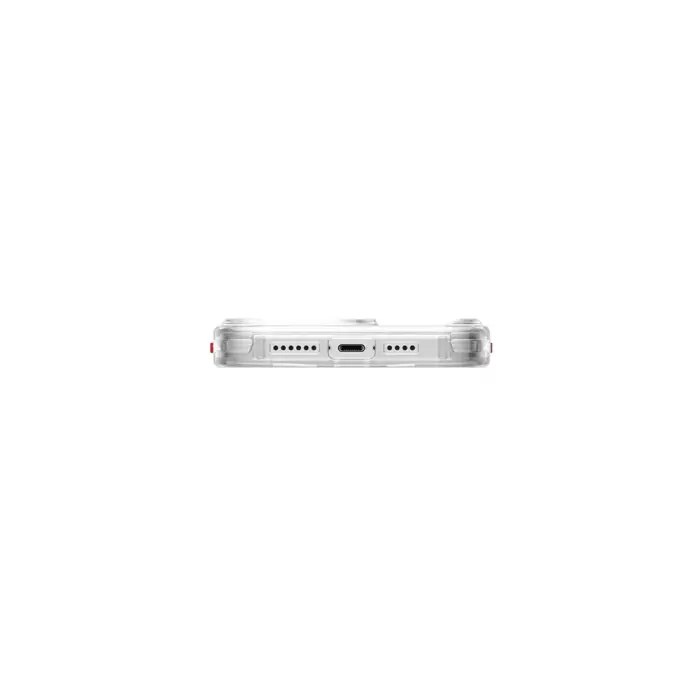 Apple İphone 15 Pro Max Kılıf Skinarma Şeffaf Airbag Tasarımlı Magsafe Şarj Özellikli Saido Kapak