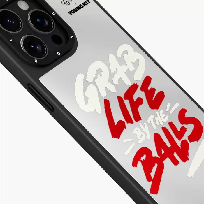 Apple İphone 15 Pro Max Kılıf Tobias Fonseca Tasarımlı Youngkit Mirror Kapak