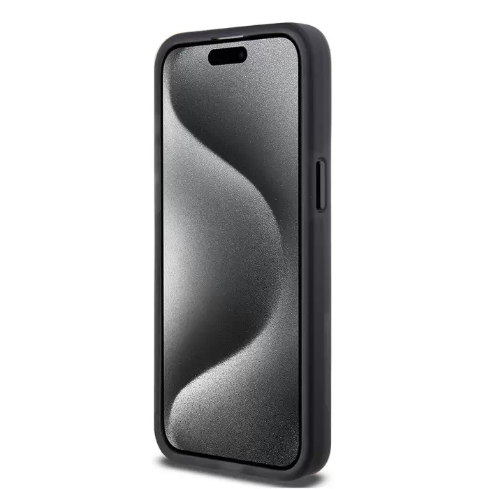 Apple İphone 15 Pro Max Kılıf Tumı Orjinal Lisanslı Magsafe Şarj Özellikli Buzlanmış Saydam Ağ Kamuflajı Desenli Kapak