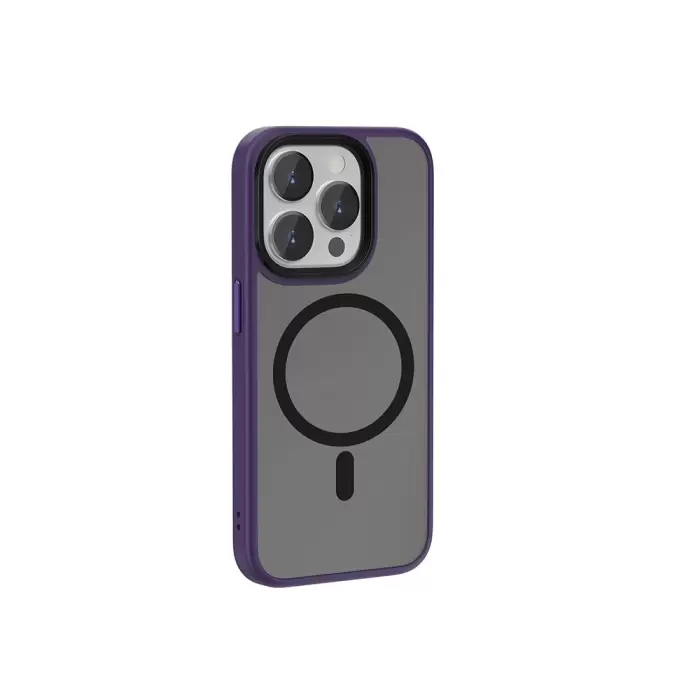 Apple İphone 15 Pro Max Kılıf Wiwu Fgg-011 Magsafe Şarj Özellikli Kamera Korumalı Kapak