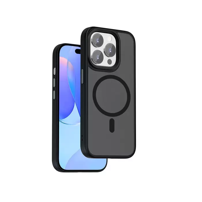 Apple İphone 15 Pro Max Kılıf Wiwu Fgg-011 Magsafe Şarj Özellikli Kamera Korumalı Kapak