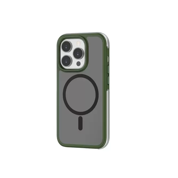 Apple İphone 15 Pro Max Kılıf Wiwu Zkk-012 Magsafe Şarj Özellikli Air Cushion Kapak