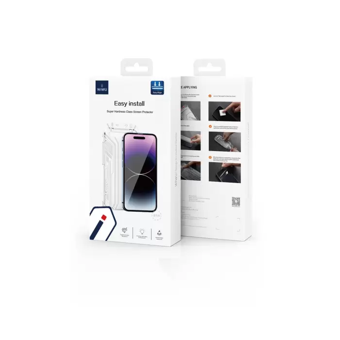 Apple İphone 15 Wiwu SQ-005 Easy İnstall İvista Super Hardness Ekran Koruyucu