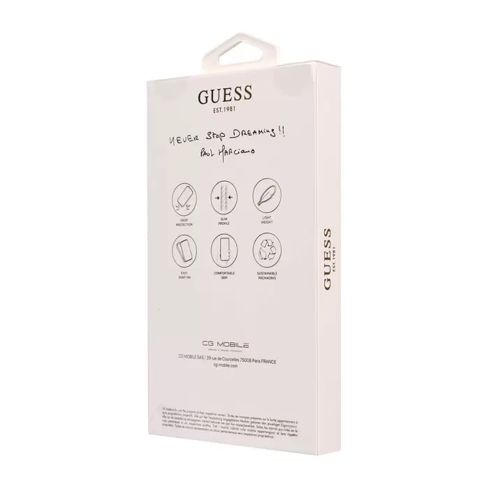 GUESS Telefon Kılıfı - iPhone 16 Small 4G Classic