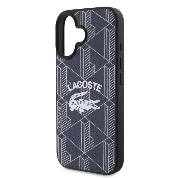 iPhone 16 Lacoste MagSafe Kılıf - Mono Vintage