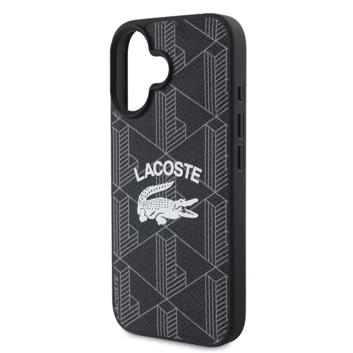 iPhone 16 Lacoste MagSafe Kılıf - Mono Vintage