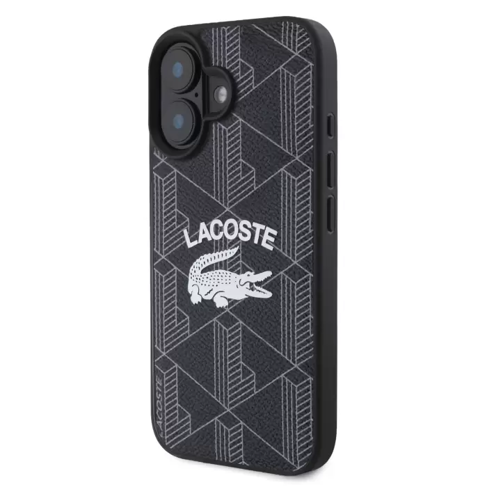 iPhone 16 Lacoste MagSafe Kılıf - Mono Vintage