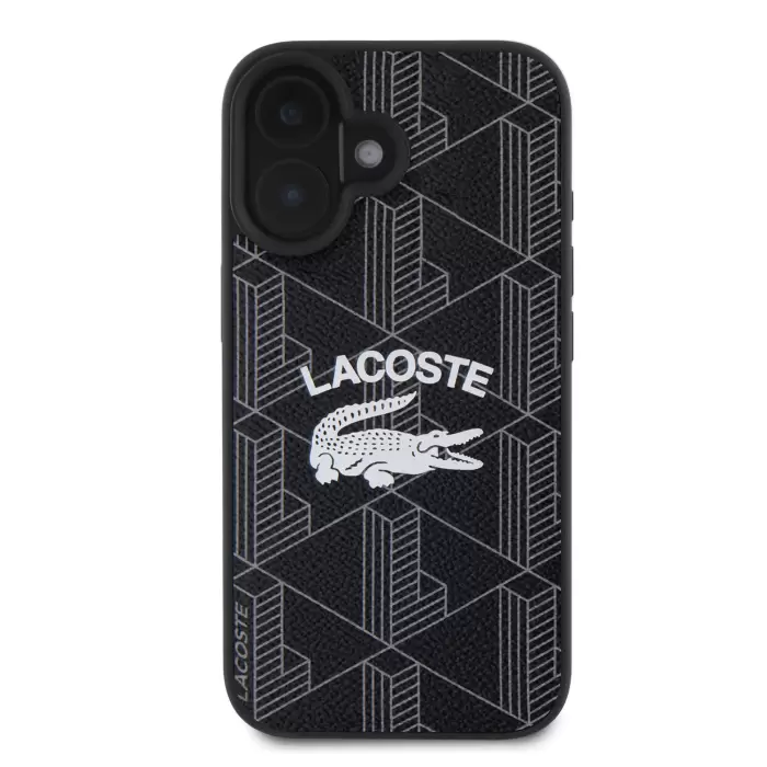 iPhone 16 Lacoste MagSafe Kılıf - Mono Vintage