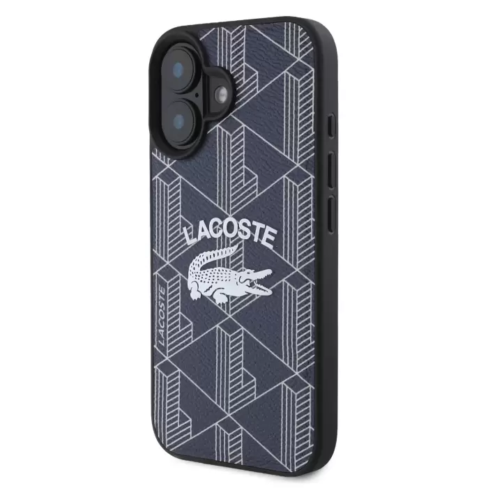 iPhone 16 Lacoste MagSafe Kılıf - Mono Vintage