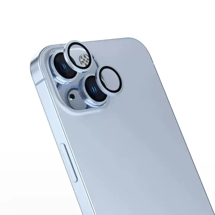 Apple İphone 16 Parmak İzi Bırakmayan Lens Koruma Parlak Kamera Koruyucu Cl-15