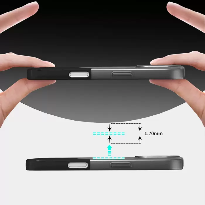 Apple İphone 16 Plus Kılıf M-safe Şarj Özellikli Mıknatıslı Lopard Duble Kapak