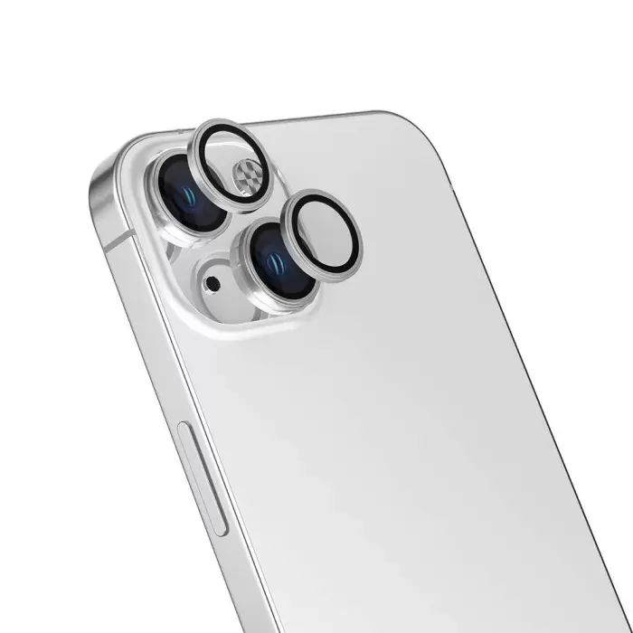 Apple İphone 16 Plus Parmak İzi Bırakmayan Lens Koruma Parlak Kamera Koruyucu CL15