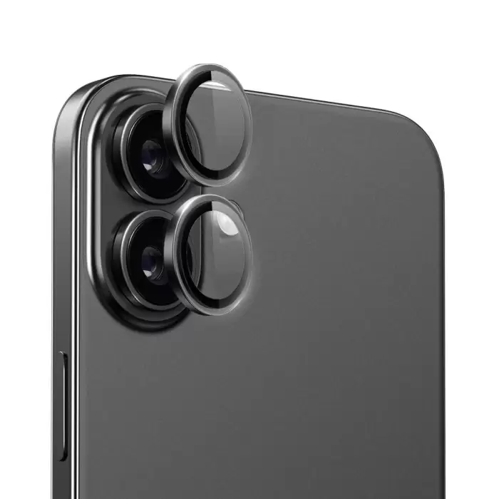 Apple İphone 16 Plus Wiwu Lg-003 Lens Guard Çizilmeye Karşı Dayanıklı Safir Kamera Lens Koruyucu