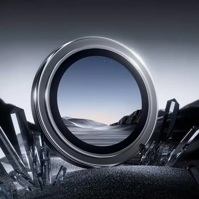 Apple İphone 16 Pro Benks Parlama Önleyici Glass Warrior Metal Kamera Lens Koruyucu