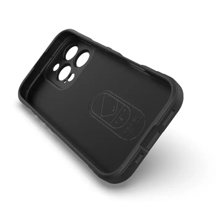 Apple İphone 16 Pro Kılıf Esnek Tpu Oyuklu Arka Yüzey Tasarımlı Lopard Etnik Silikon Kapak