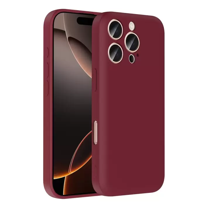 Apple İphone 16 Pro Kılıf Kamera Korumalı Kartlık Hazneli Lopard Vitra Kapak