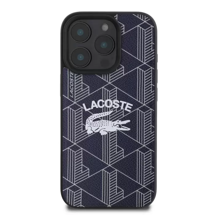 iPhone 16 Pro Lacoste MagSafe Kılıf Mono Vintage Logo Kapak