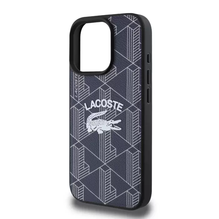 iPhone 16 Pro Lacoste MagSafe Kılıf Mono Vintage Logo Kapak