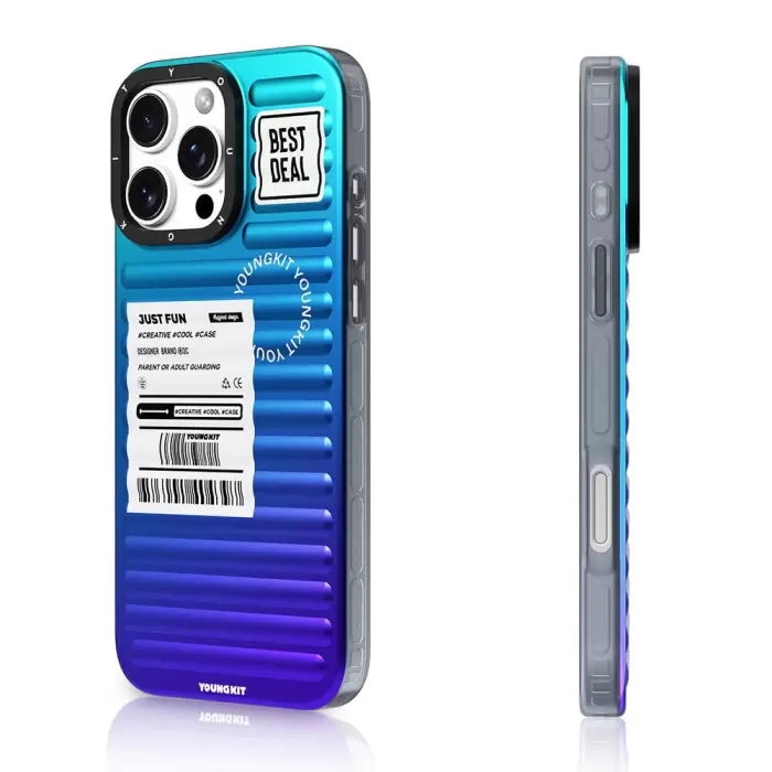 Apple İphone 16 Pro Kılıf Youngkit The Secret Color Series Kapak