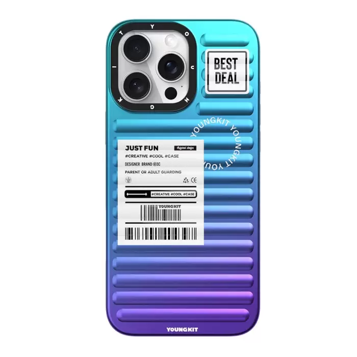 Apple İphone 16 Pro Kılıf Youngkit The Secret Color Series Kapak