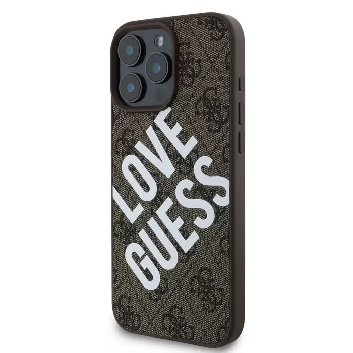 Apple İphone 16 Pro Max Kılıf Guess Lisanslı Big Love Guess Kapak