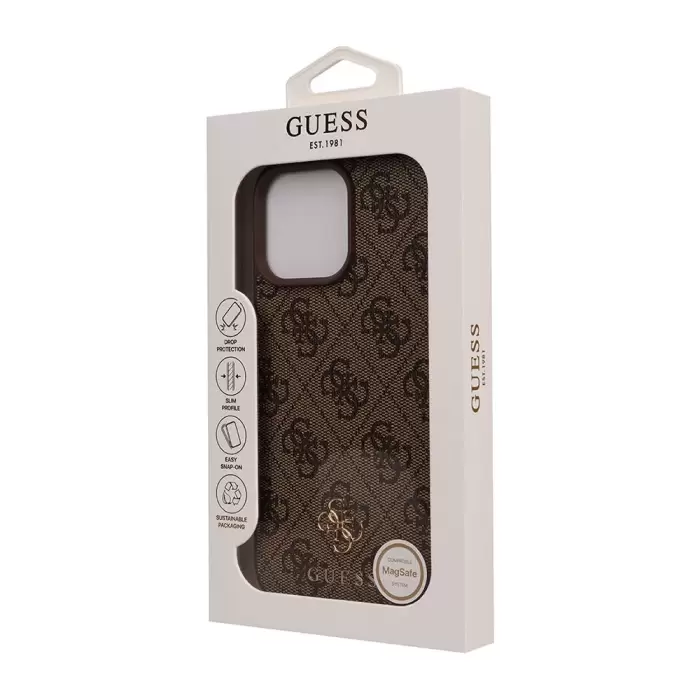 GUESS iPhone 16 Pro Max Kılıf - 4G Classic Koleksiyonu