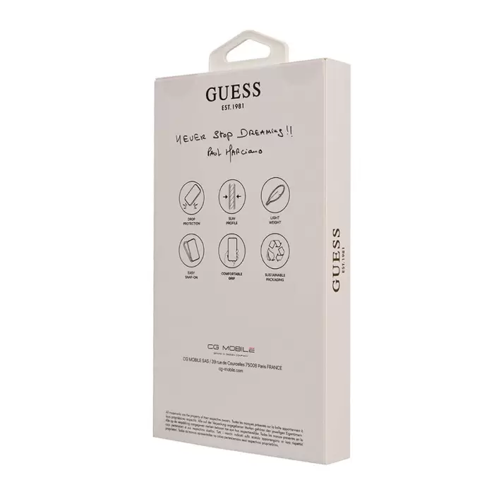 GUESS iPhone 16 Pro Max Kılıf - 4G Classic Koleksiyonu