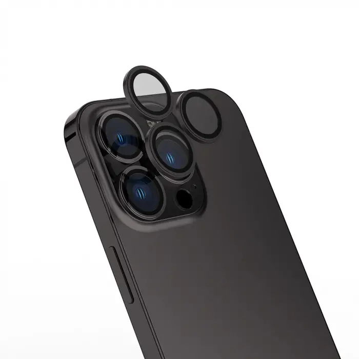 Apple İphone 16 Pro Max Lopard Mikro Lens Koruma Parlak Renkli Kamera Koruyucu