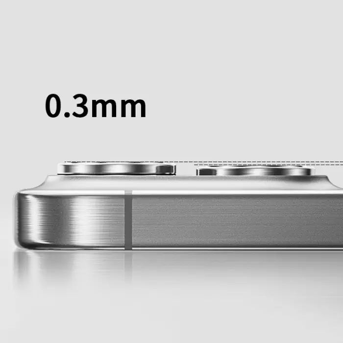 Apple İphone 16 Pro Max Lopard Mikro Lens Koruma Parlak Renkli Kamera Koruyucu