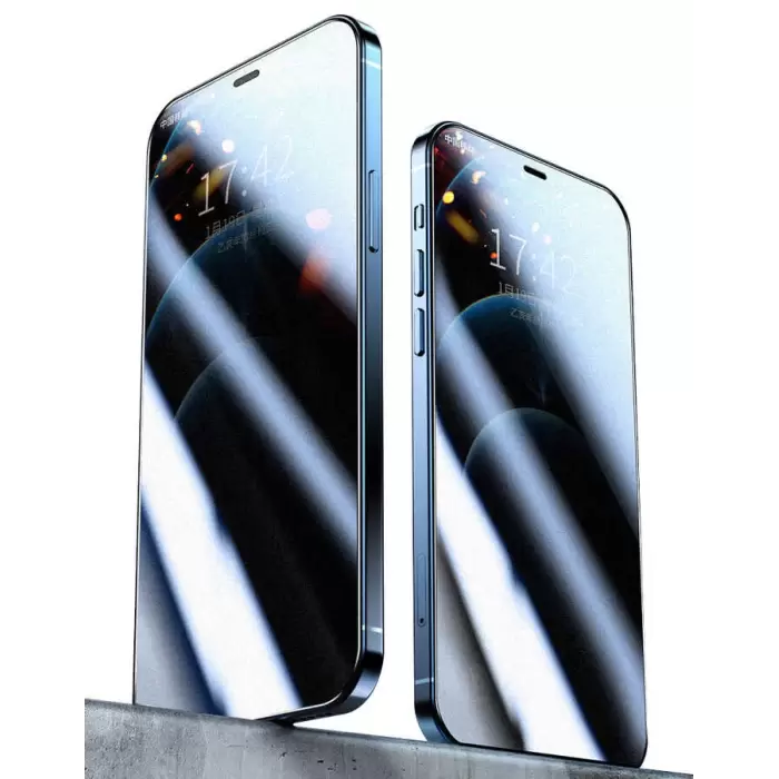 Apple İphone 16 Pro Max Uyumlu Hayalet Tam Kapatan Rika Premium Cam Ekran Koruyucu