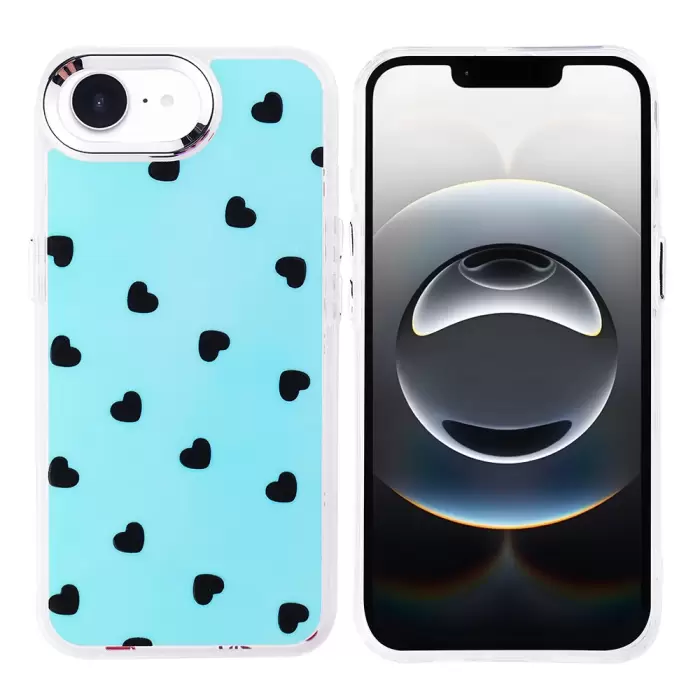 Apple İphone 16e Kılıf Airbag Tasarımlı Lopard Hadra Kapak